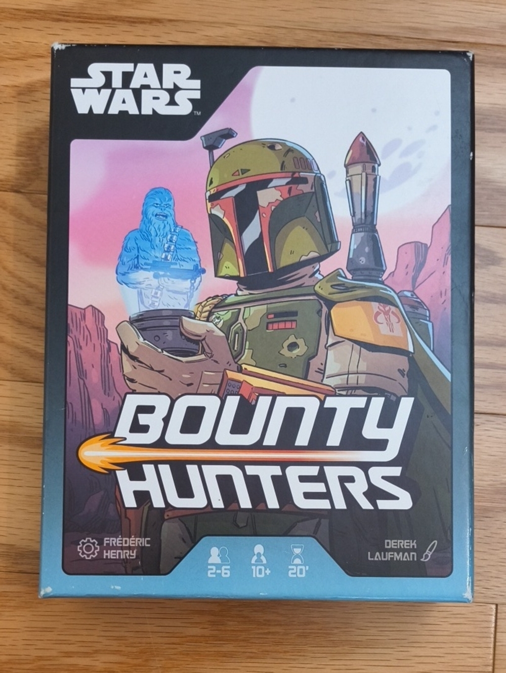 Disney Star Wars Bounty Hunters Card Game Ages 10+ NWT